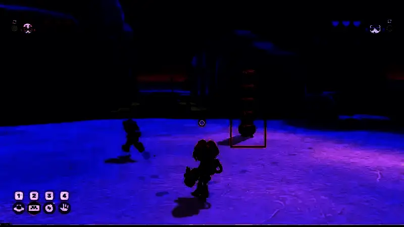 ‘交给光波守卫!月光下的激光阵’关卡叠姆图