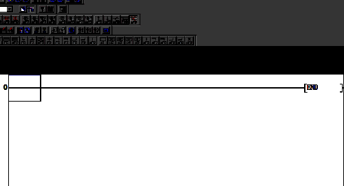 完成绘制的梯形图界面截图