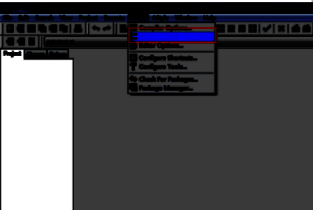 Dev C++环境选项设置界面图片