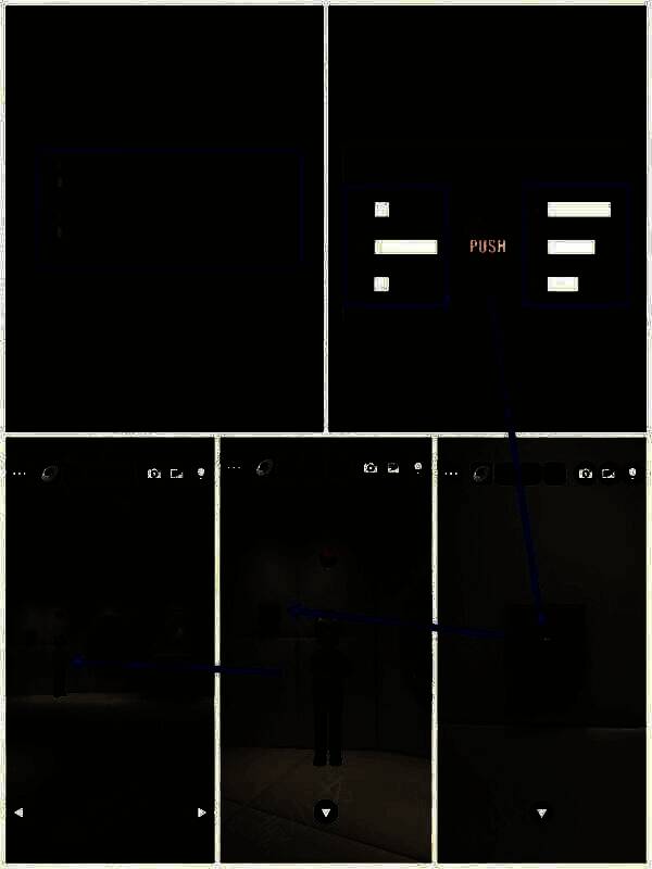 墙上紧急按钮及密码锁图