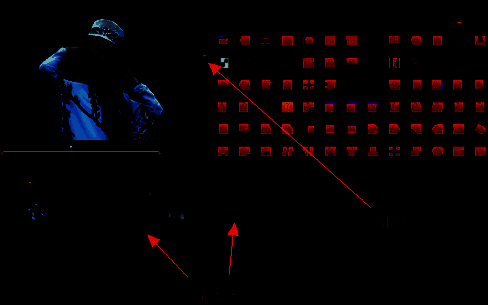 点击转场图标的界面图片