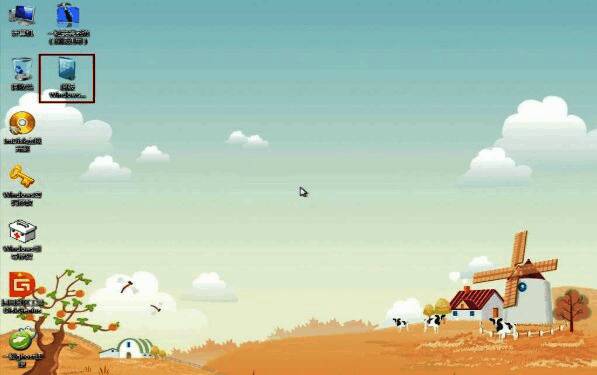 优启通PE系统选择原版Windows安装界面图