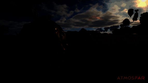 《ATMOSFAR - 异星遗航》探索画面