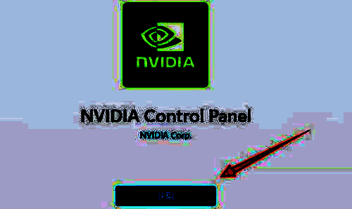 获取并安装nvidia控制面板的配图