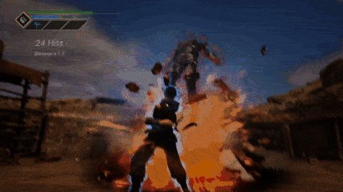 游戏必杀画面动图