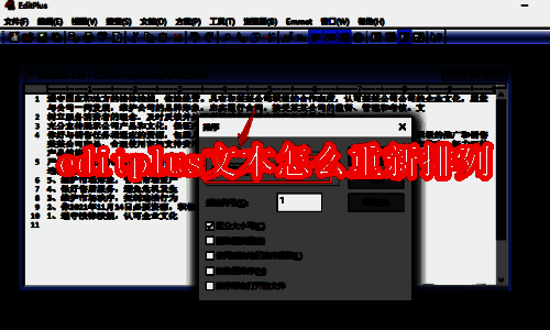 EditPlus软件界面相关图片