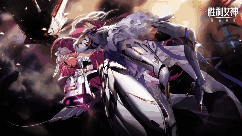 游戏主界面更新倒计时画面，背景为桃乐丝与神罚的剪影，气氛紧张而庄重