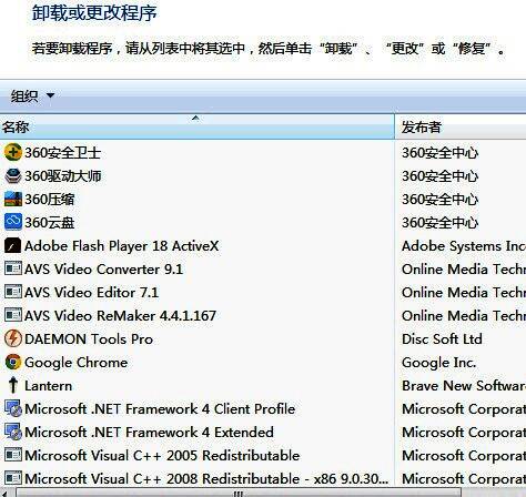 腾讯电脑管家软件管理界面截图，显示软件卸载选项卡