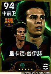 里卡德·普伊赫技能展示图，背景为战术分析界面