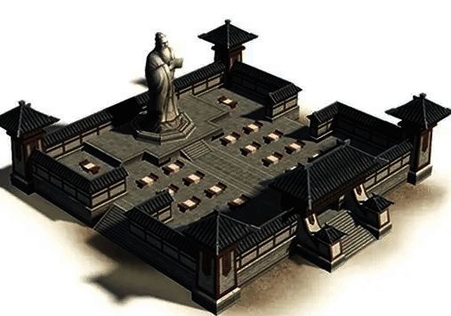 书院据点界面展示，士气上限削减效果说明