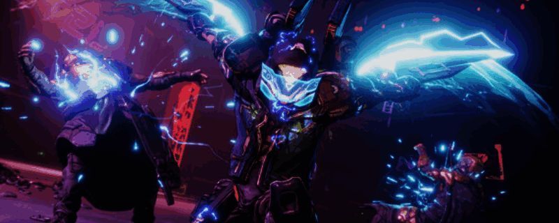 《无主之地4》角色概念图展示，背景为科幻风格的监狱星球与神秘人物形象