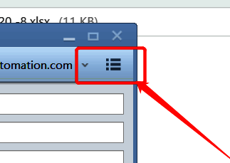 邮件回复页面右上角更多选项按钮高亮显示