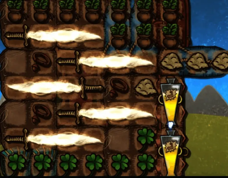 光剑致盲流组合展示，光剑与致盲效果叠加画面