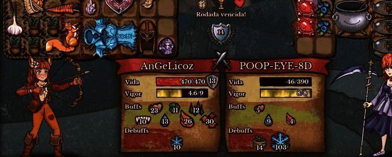 游侠角色手持短弓与匕首，背景为充满草元素特效的战斗场景