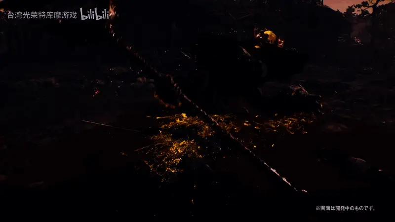 忍者手持双刀疾速穿梭于战场，动作流畅且充满张力