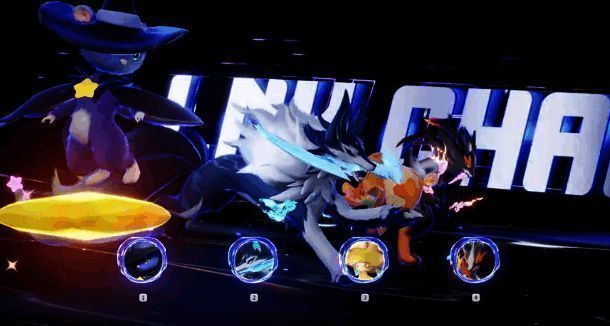 玩家利用霜雷狼穿越复杂地图的实况画面，展现地形挑战