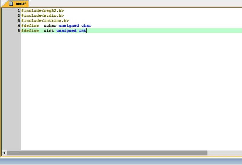 代码编辑界面，展示正在书写的C语言函数内容