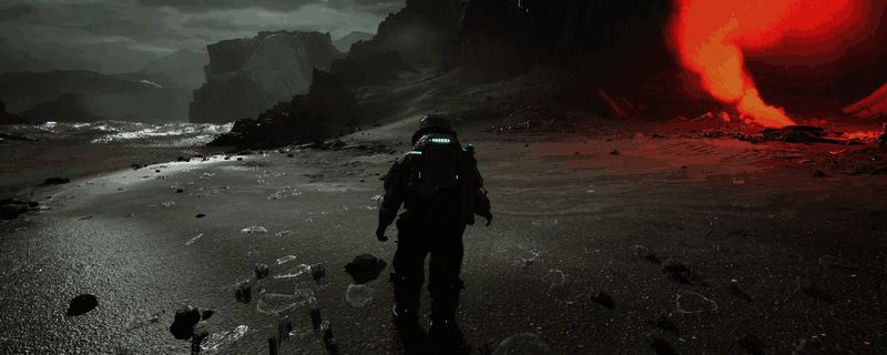 游戏主界面展示，界面中央为芯片修复提示，背景是科技感十足的基地场景