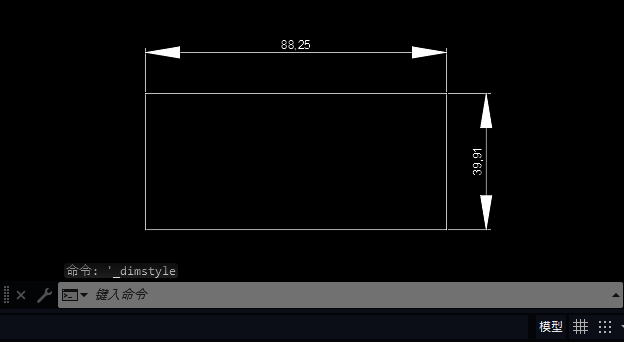 调整后的标注效果对比图，清晰展示不同箭头尺寸的实际呈现