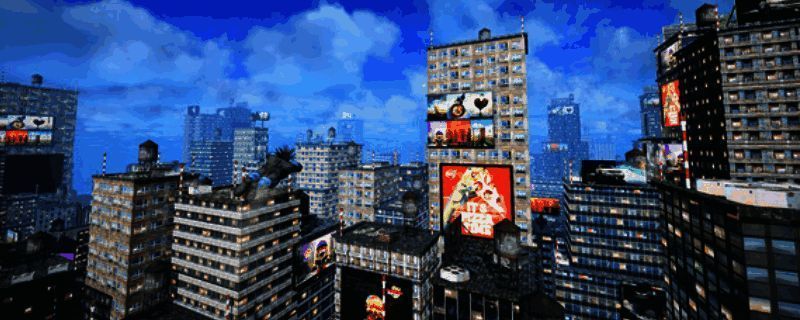 游戏主界面展示主角身着英雄战衣，背景为繁华都市