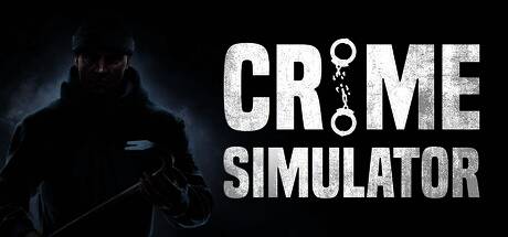 《Crime Simulator》游戏场景，两名玩家正在进行室内潜行行动