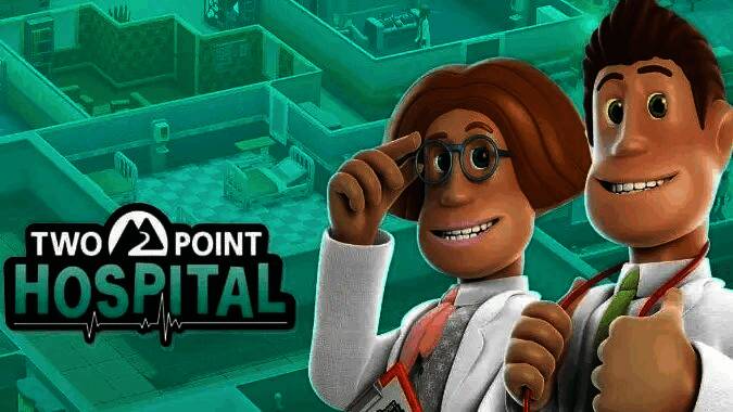 《双点医院》游戏画面展示医院内部管理与搞笑元素