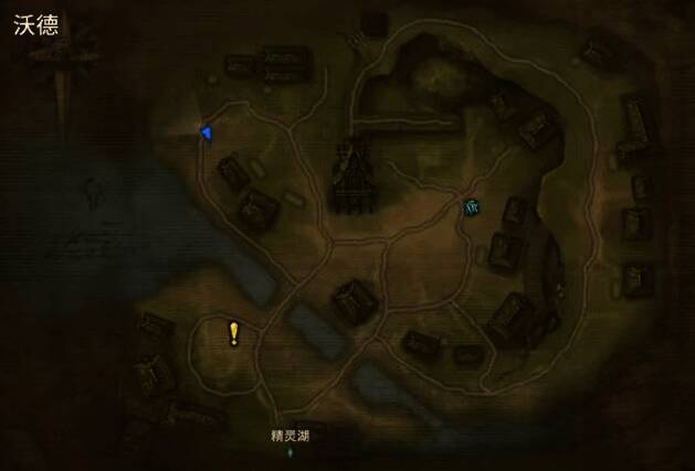 精灵湖海边船只上站立着一名可疑士兵的游戏画面