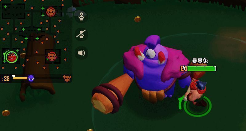 地图角落刷新的强大精英怪场景