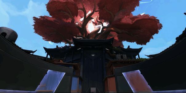 游戏特效展示，呈现华丽的技能与环境光影