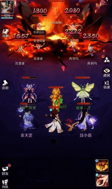 伙伴界面展示多个可选角色，界面清晰显示每个伙伴的职业类型和技能属性