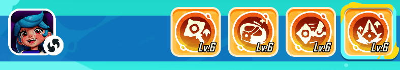 符文升级界面示意图，展示成长路径