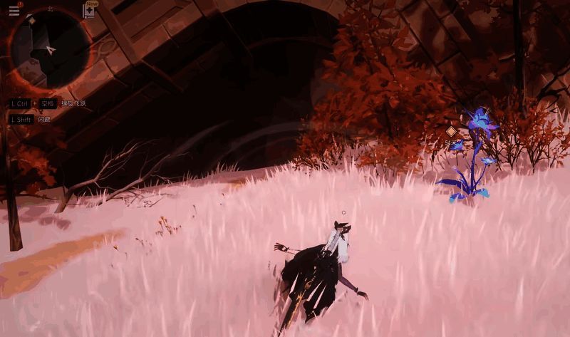 副本内部场景，玩家正在击败敌人以获取稀有资源