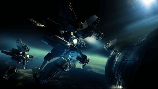 刺水母级无人机登陆舰三维模型展示，附带技能说明