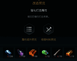 改造三组件分解示意图，突出高级装甲板