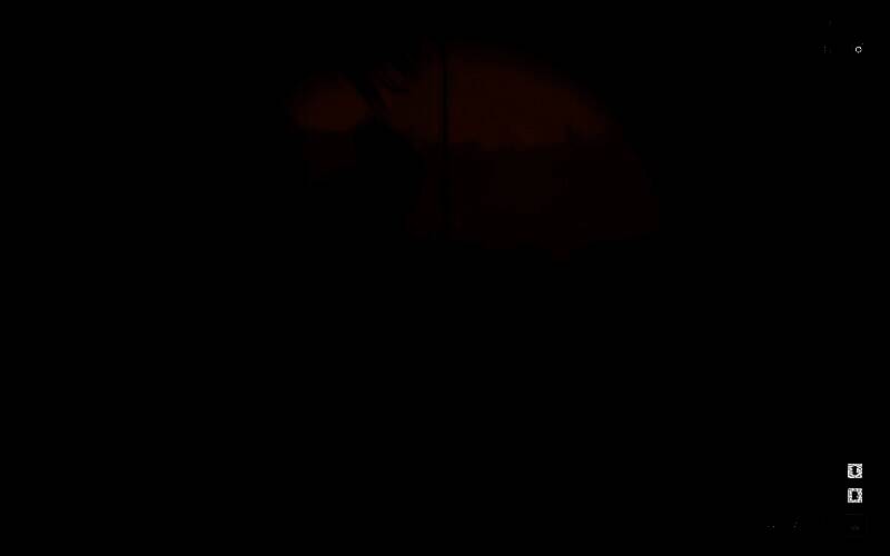 狩猎成功后角色蹲下剥取材料的画面