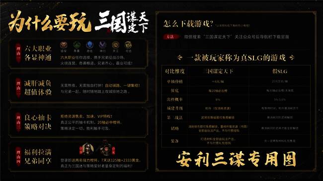 游戏宣传画面，诸葛亮与司马懿隔空对望，战火纷飞