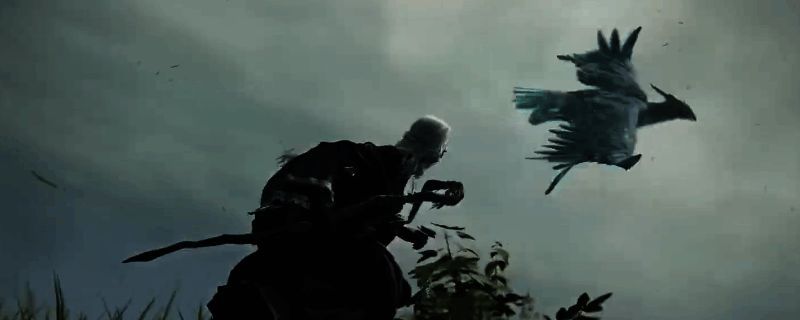 隐者职业手持法杖，身披深色长袍，在昏暗场景中释放华丽魔法特效