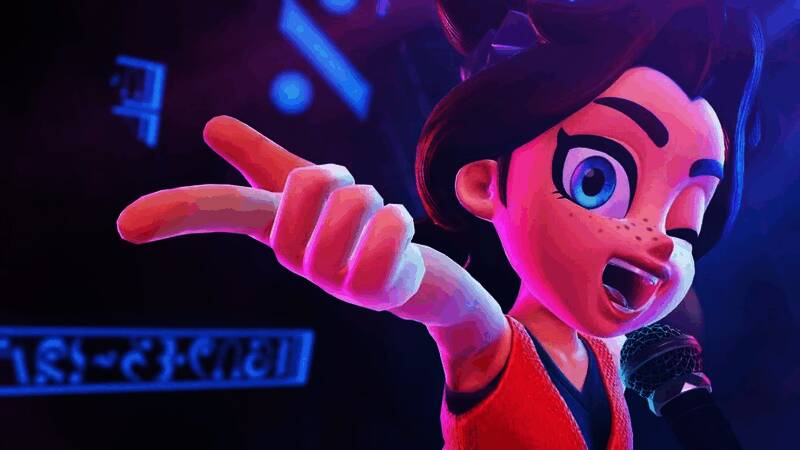 咚奇刚和宝琳并肩作战的游戏画面，背景为丛林环境