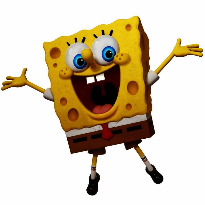 海绵宝宝与派大星角色立绘展示