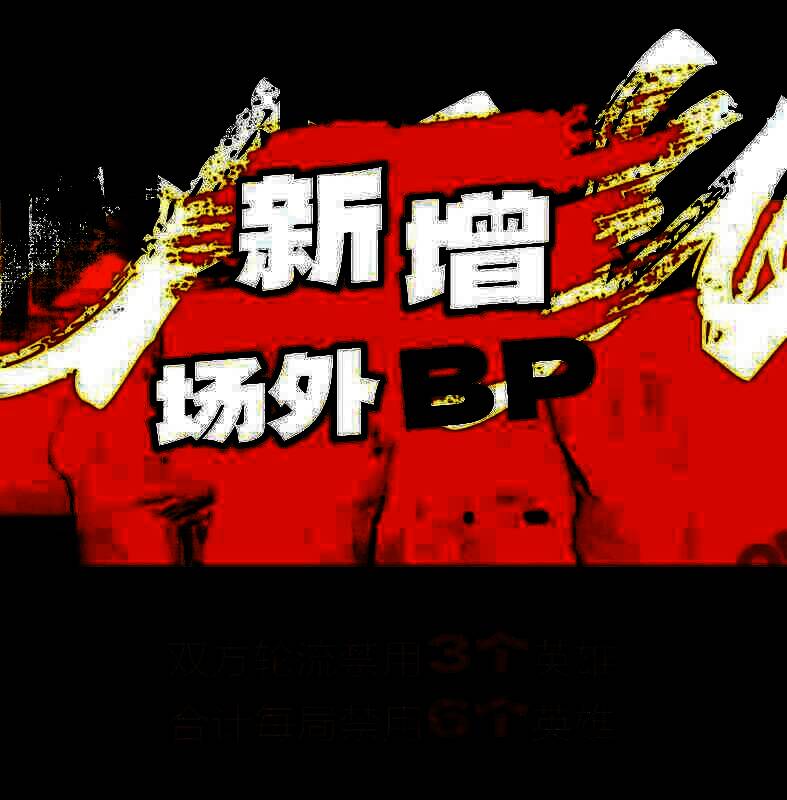 场外BP环节示意图，展示观众投票选择选手可用道具的过程