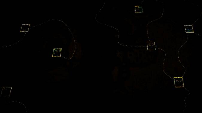 中世纪风格的墙面装饰与旗帜陈列展示