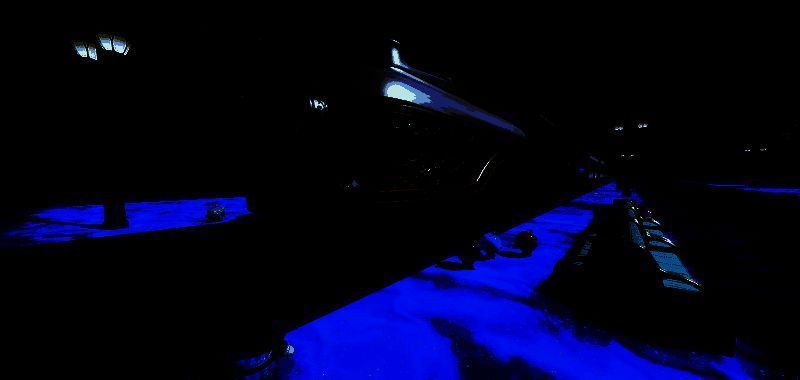 列车站台灯光闪烁，蛋仔们整装待发，背景是梦幻星空