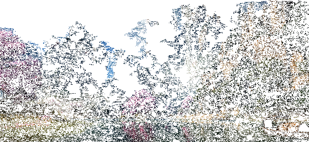 光影优化前后对比图，夜晚灯光渲染明显增强