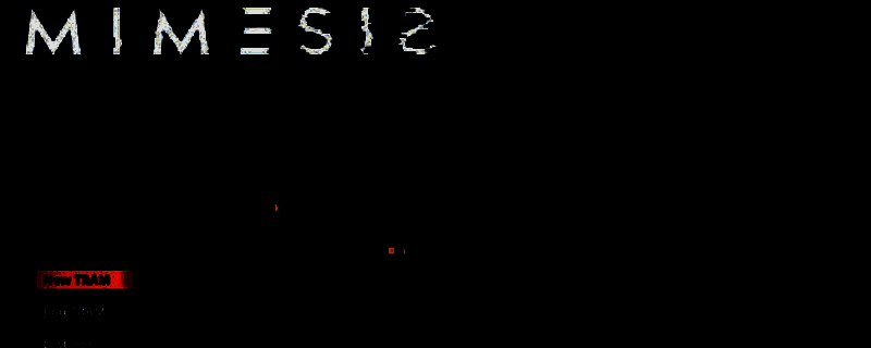 《MIMESIS》游戏内紧张恐怖的探索场景，昏暗环境中角色手持手电筒谨慎前行