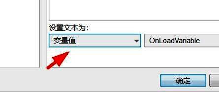右侧设置区域中设置文本选项的位置截图