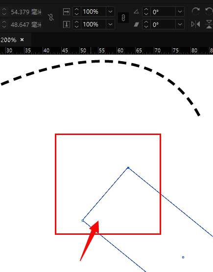 线段端点成功连接后的效果图