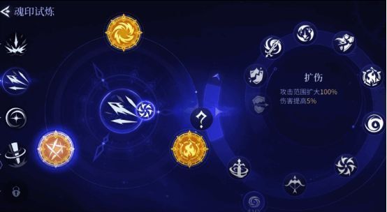 辅助型魂印搭配策略分析图，展示防御与回血类魂印协同效果