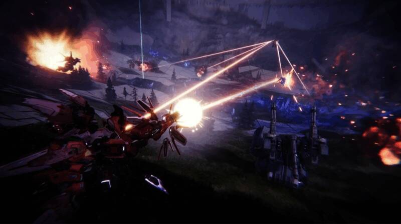 角色设定图展示《解限机》部分角色形象，风格多样且带有些许“色气”元素