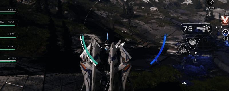 矛隼机甲形态与飞机形态对比展示，背景为高科技战场环境