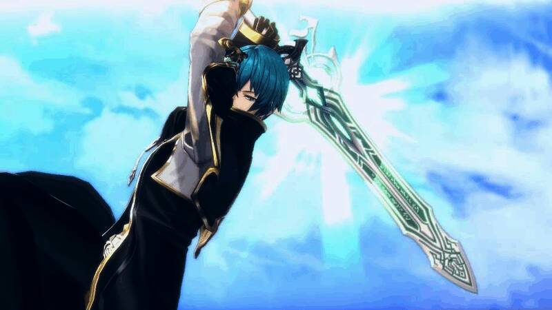 角色拉拉与杰隆站在废墟前，神情凝重地观察四周环境